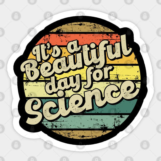 Science gift for scientist. Perfect present for mother dad friend him or her Sticker by SerenityByAlex